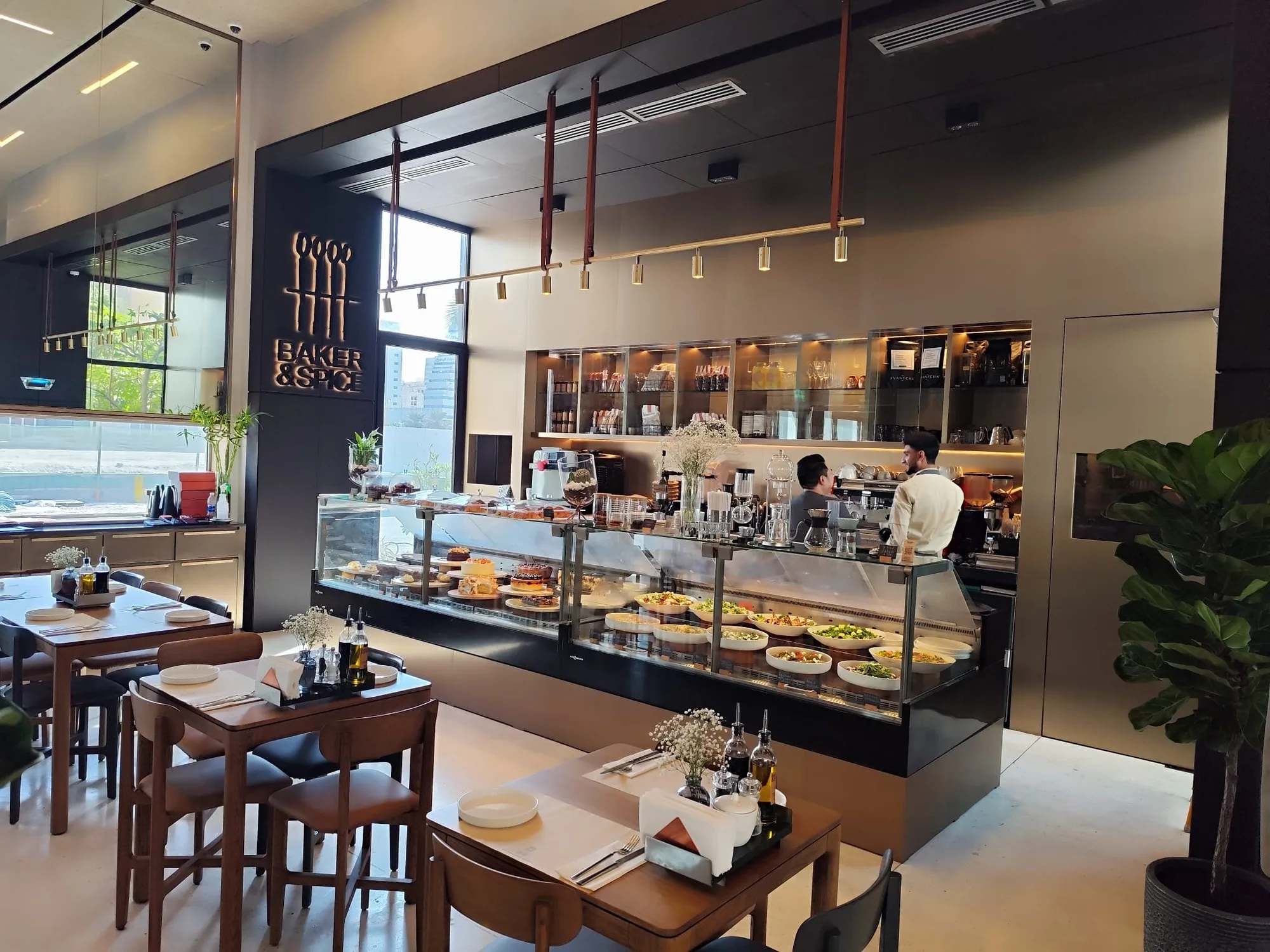 Nino & Baker Spice, Al Aali Mall — interior fit-out by Handyman Services